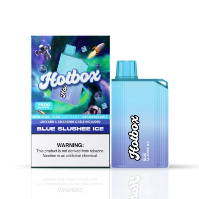 Hotbox™ 7500 Puff Disposable Vape - Blue Slushee Ice